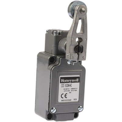 Honeywell LS Series Roller Lever Limit Switch, IP67, 480V ac Max, 10A Max