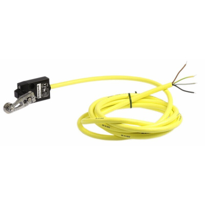 Honeywell SSCE Series Roller Lever Limit Switch, NO/NC, IP68, SPDT, Die Cast Zinc Housing, 240V ac Max, 4A Max