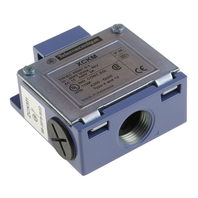 Telemecanique Sensors OsiSense XC Series Limit Switch, NO/NC, IP66, DP, Zinc Alloy Housing, 240V ac Max, 10A Max