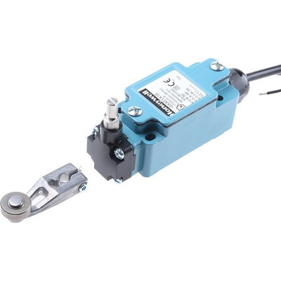 Honeywell GXA Series Roller Lever Limit Switch, NO/NC, IP66, IP67, SPDT, Die Cast Zinc Housing, 250V ac Max, 4A Max