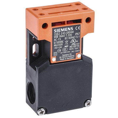 Siemens 3SE5 Series Interlock Switch, NO/NC, IP65, Glass Reinforced Plastic (GRP) Housing