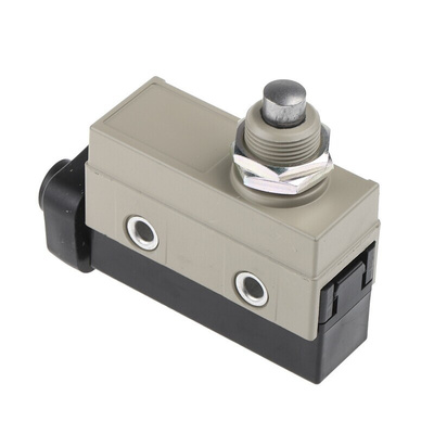 Omron ZC Series Plunger Limit Switch, NO/NC, IP67, SPDT, 250V ac Max, 10A Max