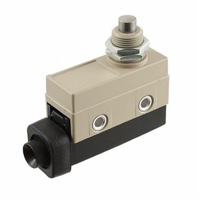 Omron ZC Series Plunger Limit Switch, NO/NC, IP67, SPDT, 250V ac Max, 10A Max