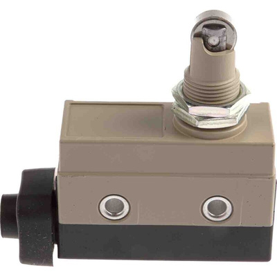 Omron Plunger Limit Switch, NO/NC, IP67, SPDT, 250V ac Max, 10A Max