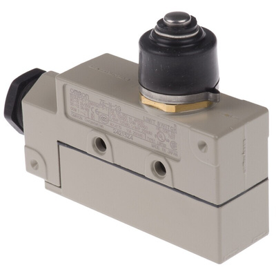 Omron ZE Series Plunger Limit Switch, NO/NC, IP65, SPDT, 480V ac Max, 15A Max