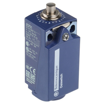 Telemecanique Sensors OsiSense XC Series Plunger Limit Switch, NO/NC, IP66, IP67, DP, Plastic Housing, 240V ac Max, 10A