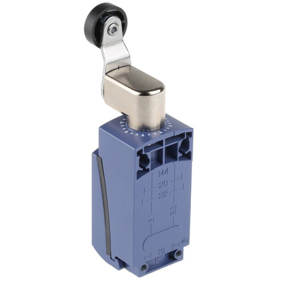 Telemecanique Sensors OsiSense XC Series Lever Limit Switch, NO/NC, DP, Zinc Alloy Housing, 240V ac Max, 3A Max