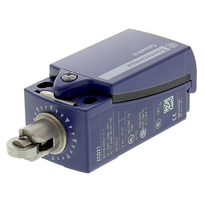 Telemecanique Sensors OsiSense XC Series Plunger Limit Switch, NO/NC, DP, Zinc Alloy Housing, 240V ac Max, 3A Max
