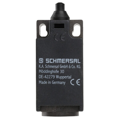 Schmersal Plunger Limit Switch, NO/NC, IP67, Thermoplastic Housing, 230V ac Max, 10A Max