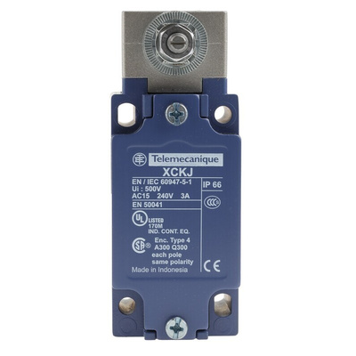 Telemecanique Sensors OsiSense XC Series Limit Switch, 2NO/2NC, IP65, DP, Metal Housing, 240V ac Max, 10A Max
