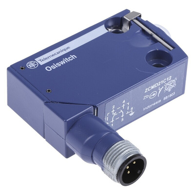 Telemecanique Sensors OsiSense XC Series Limit Switch, NO/NC, IP66, IP67, DP, Zinc Alloy Housing, 240V ac Max, 1.5A Max