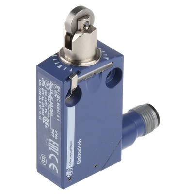 Telemecanique Sensors OsiSense XC Series Roller Plunger Limit Switch, NO/NC, IP66, IP67, IP68, DP, Zinc Alloy Housing,