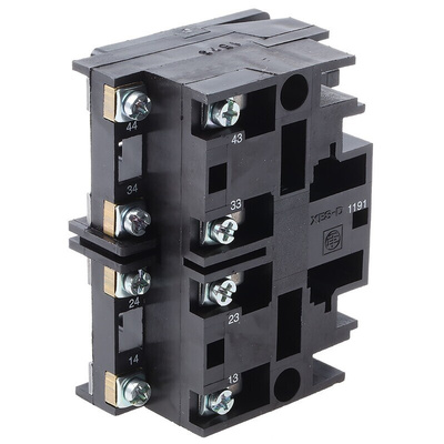 Schneider Electric Limit Switch Contact Block, XAC, XACB, 2NO