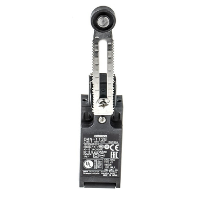 Omron D4N Series Roller Lever Interlock Switch, NO/NC, IP67, SPDT