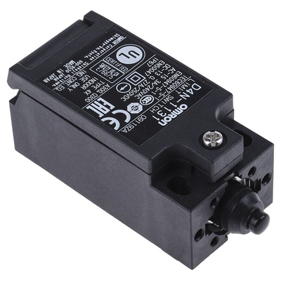 Omron D4N Series Plunger Interlock Switch, NO/NC, IP67, SPDT