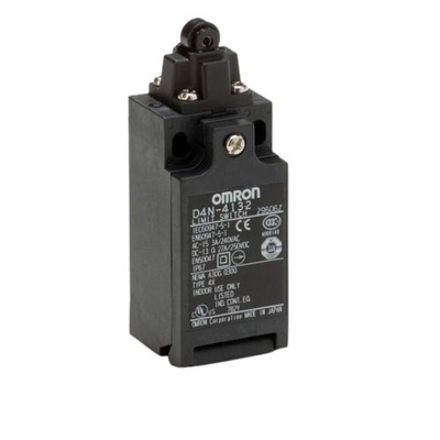 Omron D4N Series Roller Plunger Interlock Switch, NO/NC, IP67, SPDT