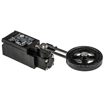 Omron D4N Series Roller Lever Interlock Switch, NO/NC, IP67, SPDT