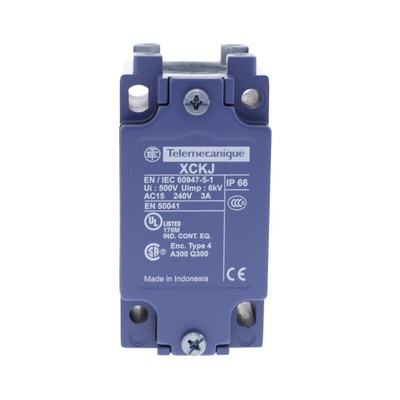 Telemecanique Sensors OsiSense XC Series Limit Switch, 2NO/2NC, IP65, DP, Metal Housing, 240V ac Max, 10A Max