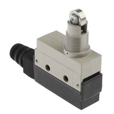 Omron SHL Series Roller Plunger Limit Switch, NO/NC, IP67, SPDT, 480V ac Max, ac 2 A, dc 200mA Max