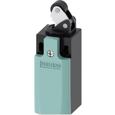 Siemens 3SE5 Series Roller Lever Interlock Switch, NO/NC, IP65, DPST, Plastic Housing, 400V ac Max