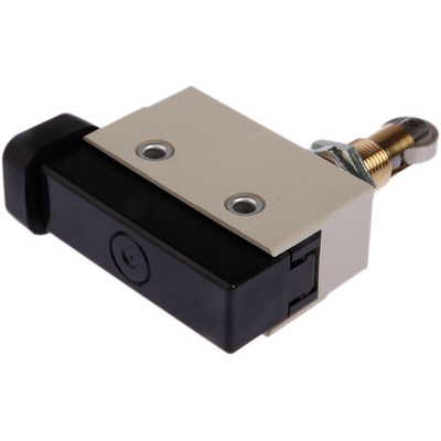 Omron D4MC Series Roller Plunger Limit Switch, NO/NC, IP67, SPDT, 480V ac Max, ac 3 A, dc 250mA Max