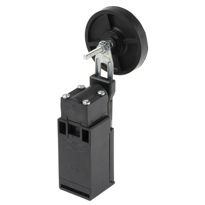 RS PRO Adjustable Roller Lever Limit Switch, NO/NC, IP65, DPST, Thermoplastic Housing, 400V ac Max, 10A Max