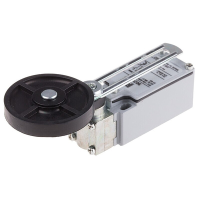 RS PRO Adjustable Roller Lever Limit Switch, NO/NC, IP66, DPST, Zinc Alloy Housing, 400V ac Max, 10A Max