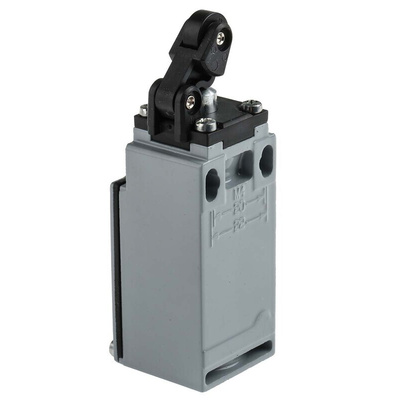 RS PRO Roller Lever Limit Switch, NO/NC, IP66, DPST, Zinc Alloy Housing, 400V ac Max, 10A Max