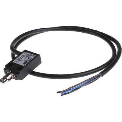 RS PRO Roller Plunger Limit Switch, NO/NC, IP67, DPST, Thermoplastic Housing, 240V ac Max, 5A Max
