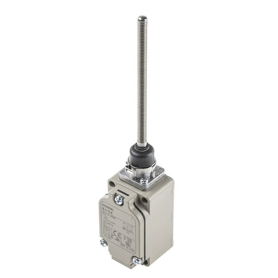 Omron WL Series Coil Spring Limit Switch, NO/NC, IP67, SPST, 500V ac Max, 10A Max