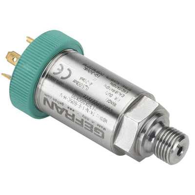 Gefran Pressure Sensor, 0bar Min, 250bar Max, Absolute Reading