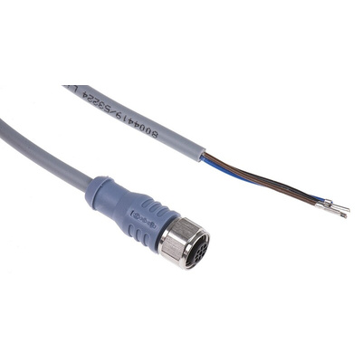 RS PRO Inductive Barrel-Style Proximity Sensor, M8 x 1, 4 mm Detection, PNP Output, 10 → 30 V dc, IP68