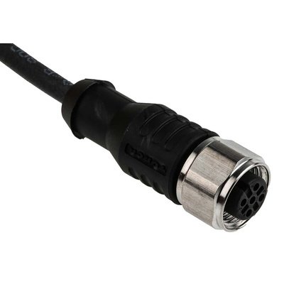 RS PRO Inductive Barrel-Style Proximity Sensor, M12 x 1, 3 mm Detection, PNP Output, 10 → 30 V dc, IP68
