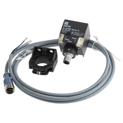 RS PRO Inductive Block-Style Proximity Sensor, 35 mm Detection, PNP Output, 10 → 30 V dc, IP68
