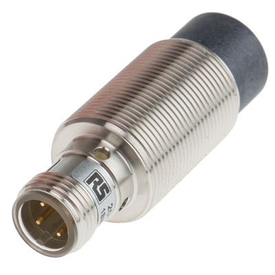 RS PRO Inductive Barrel-Style Proximity Sensor, M18 x 1, 12 mm Detection, PNP Output, 10 → 30 V dc, IP68