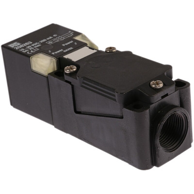RS PRO Inductive Block-Style Proximity Sensor, 25 mm Detection, PNP Output, 10 → 30 V dc, IP68