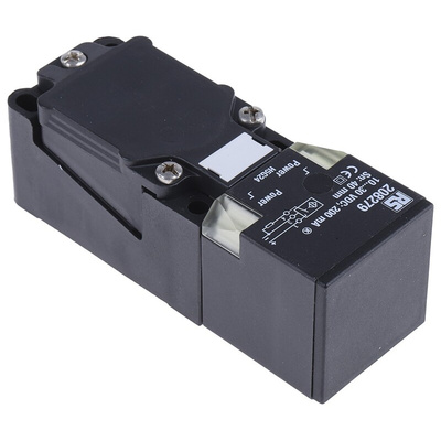RS PRO Inductive Block-Style Proximity Sensor, 40 mm Detection, PNP Output, 10 → 30 V dc, IP68