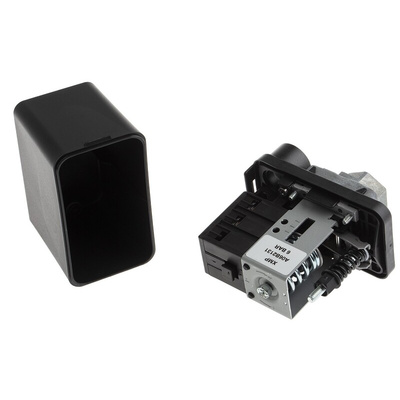 Telemecanique Sensors Pressure Switch, 0.2bar Min, 6bar Max, 2 NC Output, Differential Reading