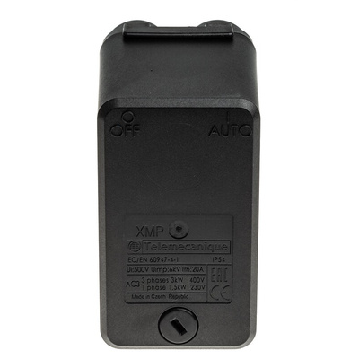 Telemecanique Sensors Pressure Switch, 0.3bar Min, 12bar Max, 2 NC Output, Differential Reading