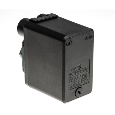 Telemecanique Sensors Pressure Switch, 0.3bar Min, 12bar Max, 2 NC Output, Differential Reading