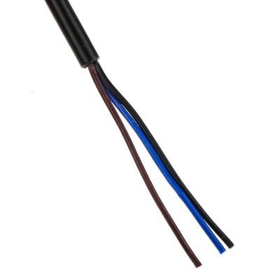 RS PRO Inductive Barrel-Style Proximity Sensor, M8 x 1, 1.5 mm Detection, PNP Output, 10 → 30 V dc, IP67