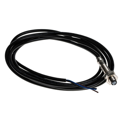 RS PRO Inductive Barrel-Style Proximity Sensor, M8 x 1, 1.5 mm Detection, NPN Output, 10 → 30 V dc, IP67