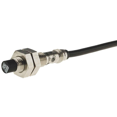 RS PRO Inductive Barrel-Style Proximity Sensor, M8 x 1, 2.5 mm Detection, PNP Output, 10 → 30 V dc, IP67