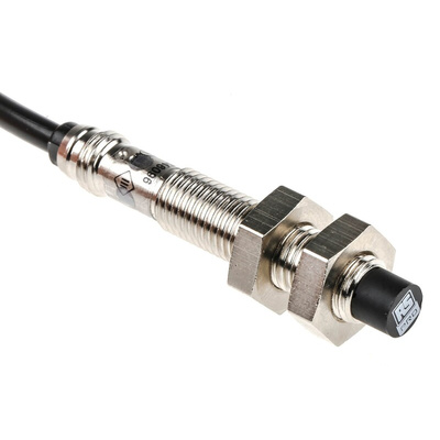 RS PRO Inductive Barrel-Style Proximity Sensor, M8 x 1, 2.5 mm Detection, PNP Output, 10 → 30 V dc, IP67