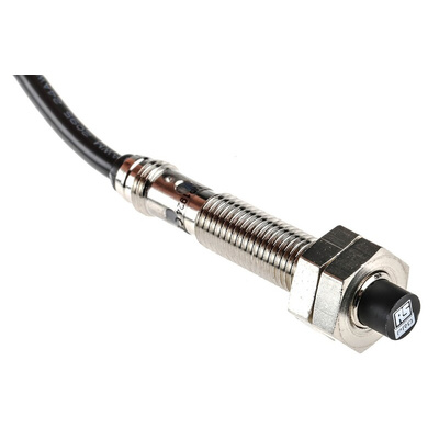 RS PRO Inductive Barrel-Style Proximity Sensor, M8 x 1, 2.5 mm Detection, NPN Output, 10 → 30 V dc, IP67