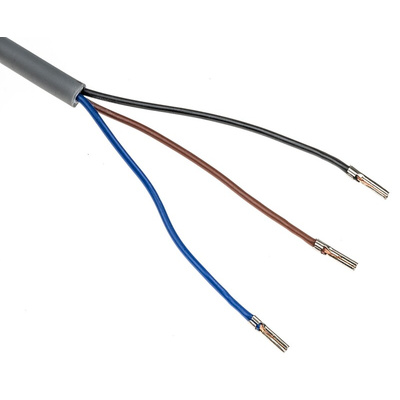 RS PRO Capacitive Barrel-Style Proximity Sensor, M12 x 1, 4 mm Detection, NPN Output, 10 → 30 V dc, IP67