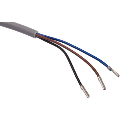 RS PRO Capacitive Barrel-Style Proximity Sensor, M12 x 1, 4 mm Detection, NPN Output, 10 → 30 V dc, IP67