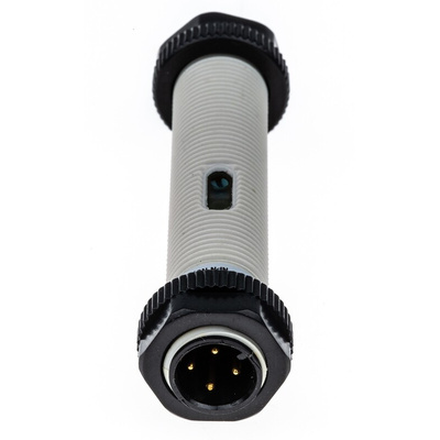RS PRO Capacitive Barrel-Style Proximity Sensor, M12 x 1, 4 mm Detection, NPN Output, 10 → 30 V dc, IP67