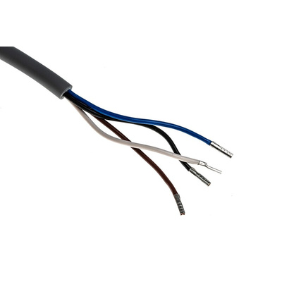 RS PRO Capacitive Barrel-Style Proximity Sensor, M18 x 1, 5 mm Detection, NPN Output, 10 → 30 V dc, IP67