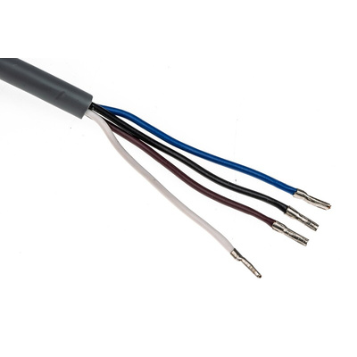 RS PRO Capacitive Barrel-Style Proximity Sensor, M18 x 1, 8 mm Detection, NPN Output, 10 → 30 V dc, IP67